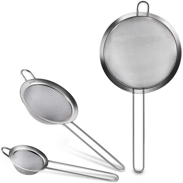 3" METAL SINK STRAINER SIEVE GAUZE STAINLESS STEEL CHROME 3" METAL SINK STRAINER SIEVE GAUZE STAINLESS STEEL CHROME